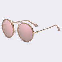 AOFLY Vintage Round Sunglasses Women