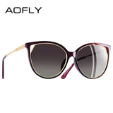 AOFLY BRAND DESIGN Cat Eye Sunglasses Women's