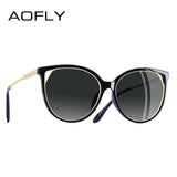 AOFLY BRAND DESIGN Cat Eye Sunglasses Women's