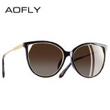 AOFLY BRAND DESIGN Cat Eye Sunglasses Women's