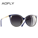 AOFLY BRAND DESIGN Cat Eye Sunglasses Women's
