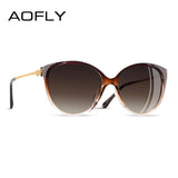 AOFLY BRAND DESIGN 2019 Trending Women Polarized CATEYE Sunglasses