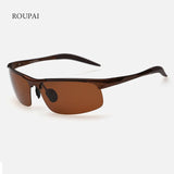 ROUPAI 2018 Polarized Sunglasses Men Original Brand Design