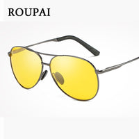 ROUPAI 2018 Sunglasses Men Polarized Anti Glare HD