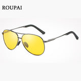 ROUPAI 2018 Sunglasses Men Polarized Anti Glare HD