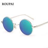 ROUPAI 2018 Latest Small Round Ladies Sunglasses Polarized