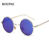 ROUPAI 2018 Latest Small Round Ladies Sunglasses Polarized