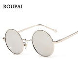ROUPAI 2018 Latest Small Round Ladies Sunglasses Polarized