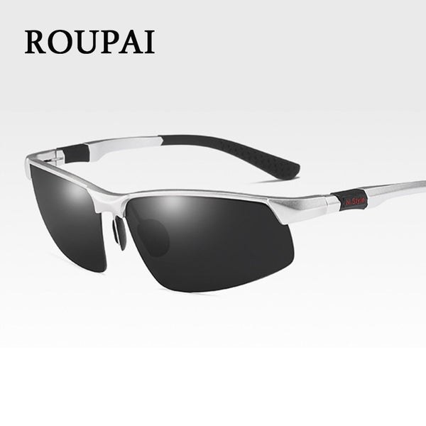 ROUPAI Magnesium Aluminum High Quality Polarized Sunglasses